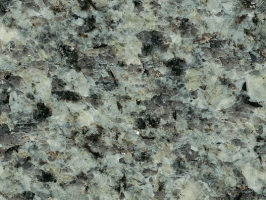 Mit seiner grau-grün bläulich schimmernden Struktur gehört der spanische mittel- bis grobkörnige Granit Azul Platino (span. „azul platino“ =platinblau) zu den Hartgesteinen.Er zählt zu den Hartgesteinen. So kommt er in der Regel als Dekorstein sowie als B