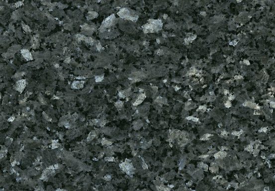 Dunkle, strukturierte Oberfläche mit groben und feinen Schüppchen.