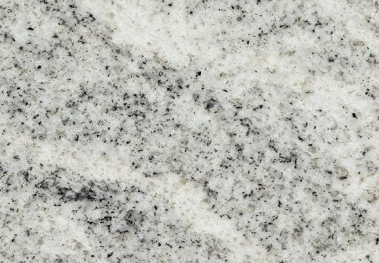 Marmor mit grauen und weißen Farben, unsymmetrischen Mustern und feiner Textur.